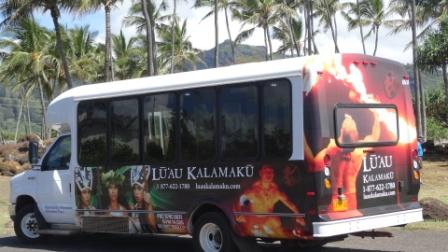 Our Bus on Kauai